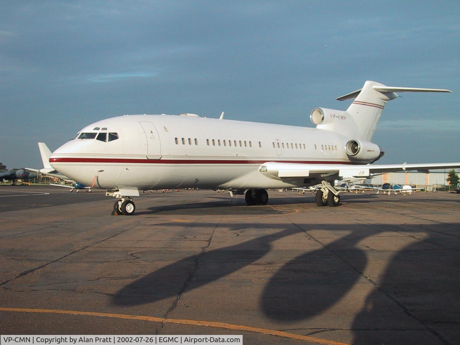 VP-CMN, 1967 Boeing 727-46 C/N 19282, on main apron after routine maintenance