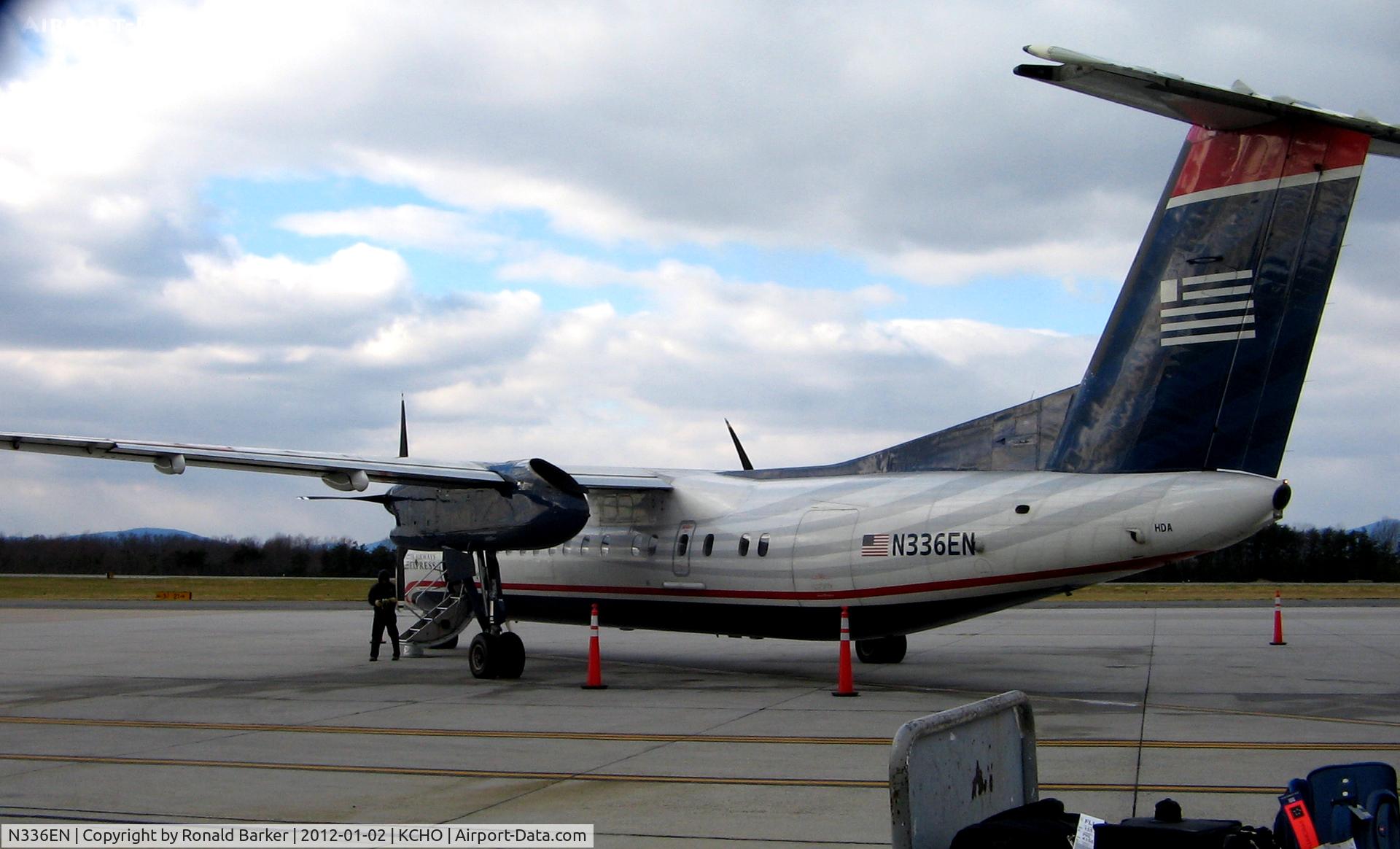 N336EN, 1992 De Havilland Canada DHC-8-311 Dash 8 C/N 336, CHO, VA