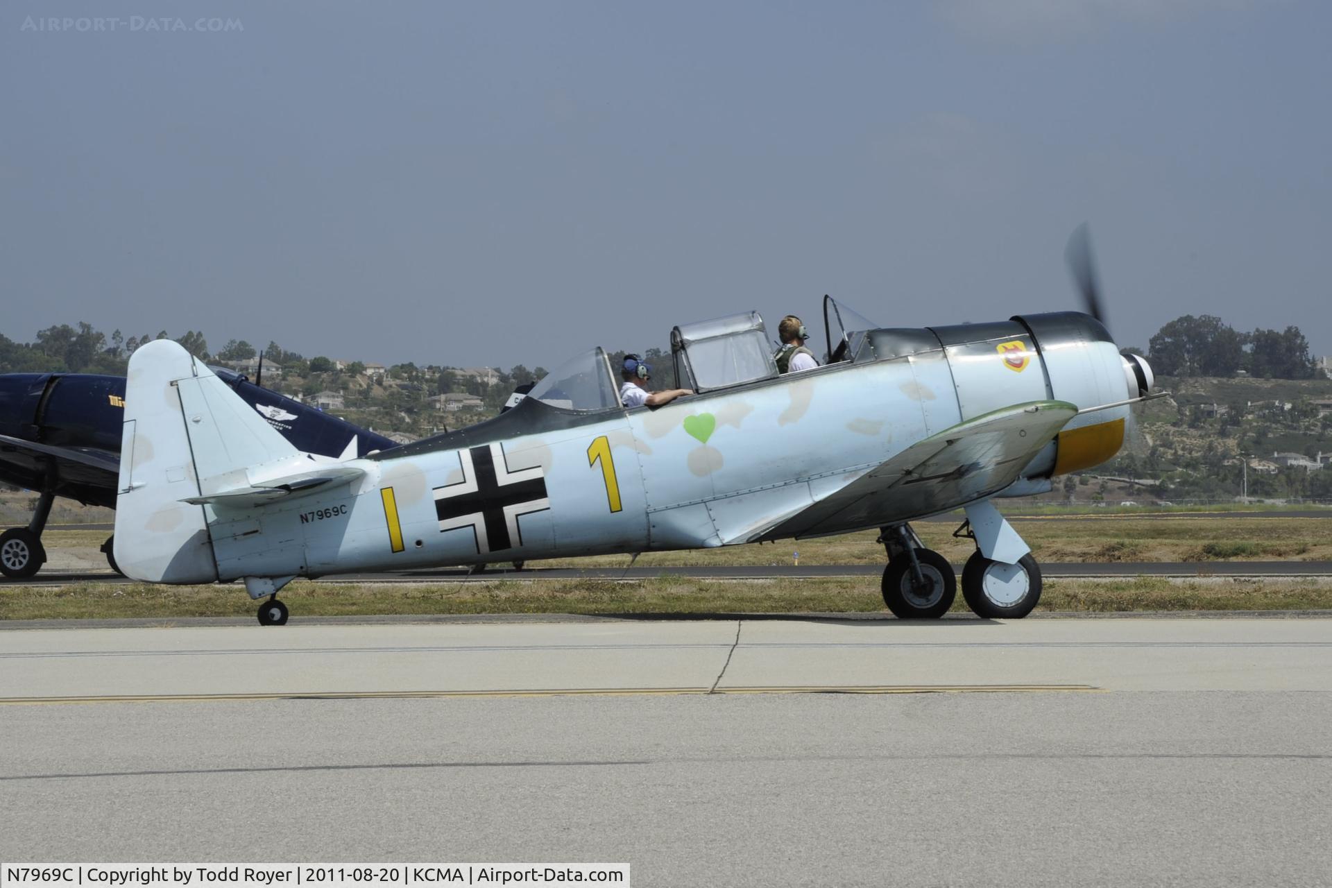 N7969C, North American SNJ-5 Texan Texan C/N 43974, Camarillo Airshow 2011