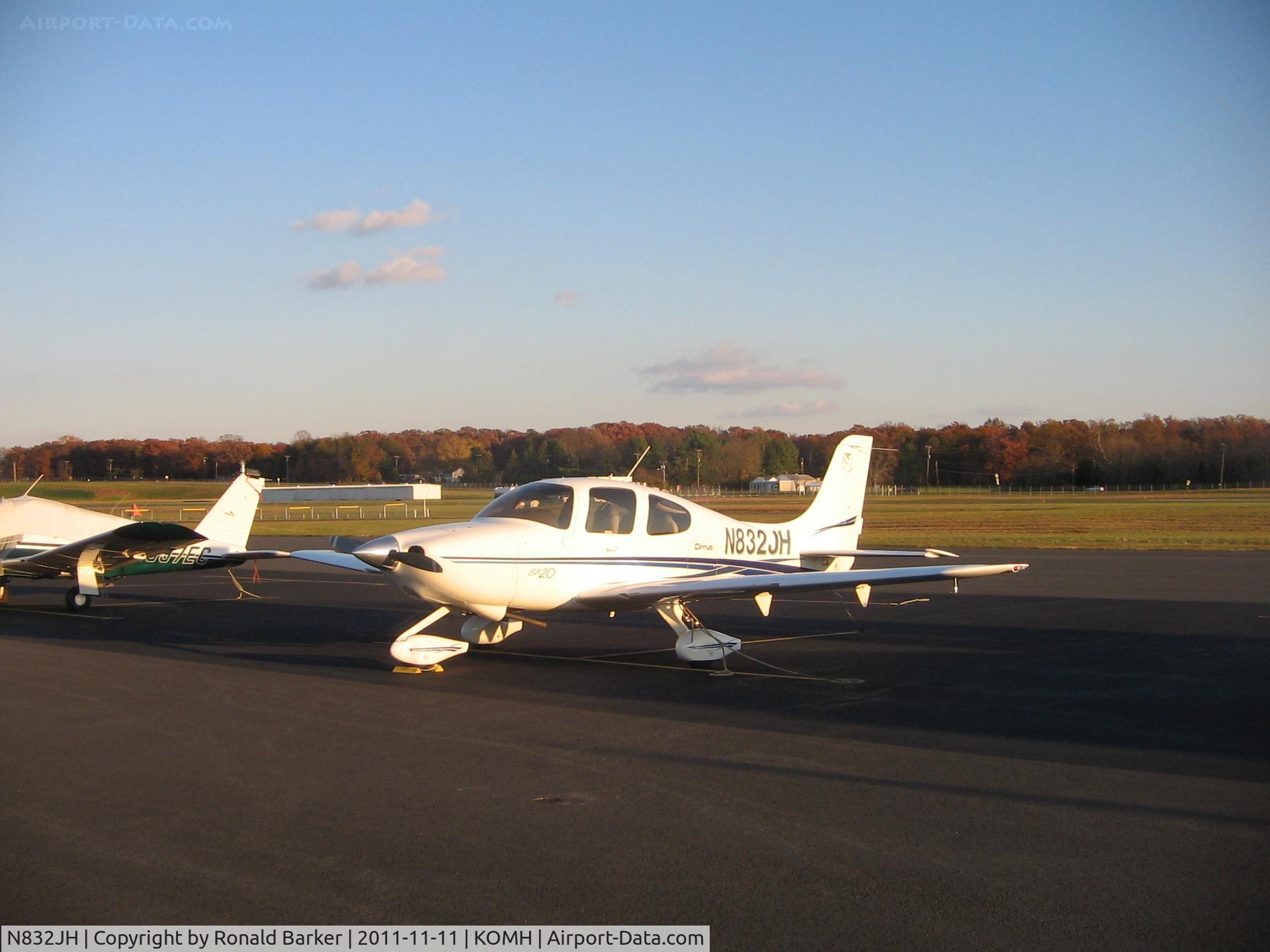 N832JH, 2003 Cirrus SR20 C/N 1296, Orange