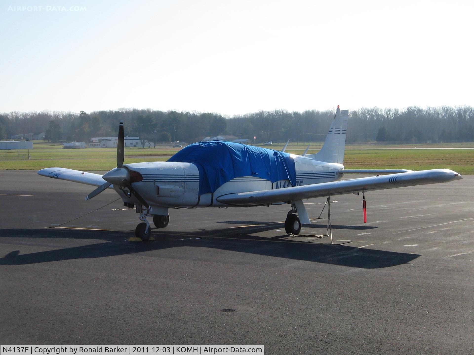 N4137F, 1976 Piper PA-32R-300 Cherokee Lance C/N 32R-7680430, Orange