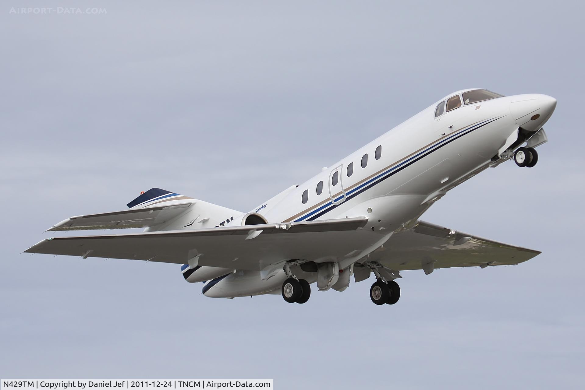 N429TM, 2006 Raytheon Hawker 800XP C/N 258767, N429TM