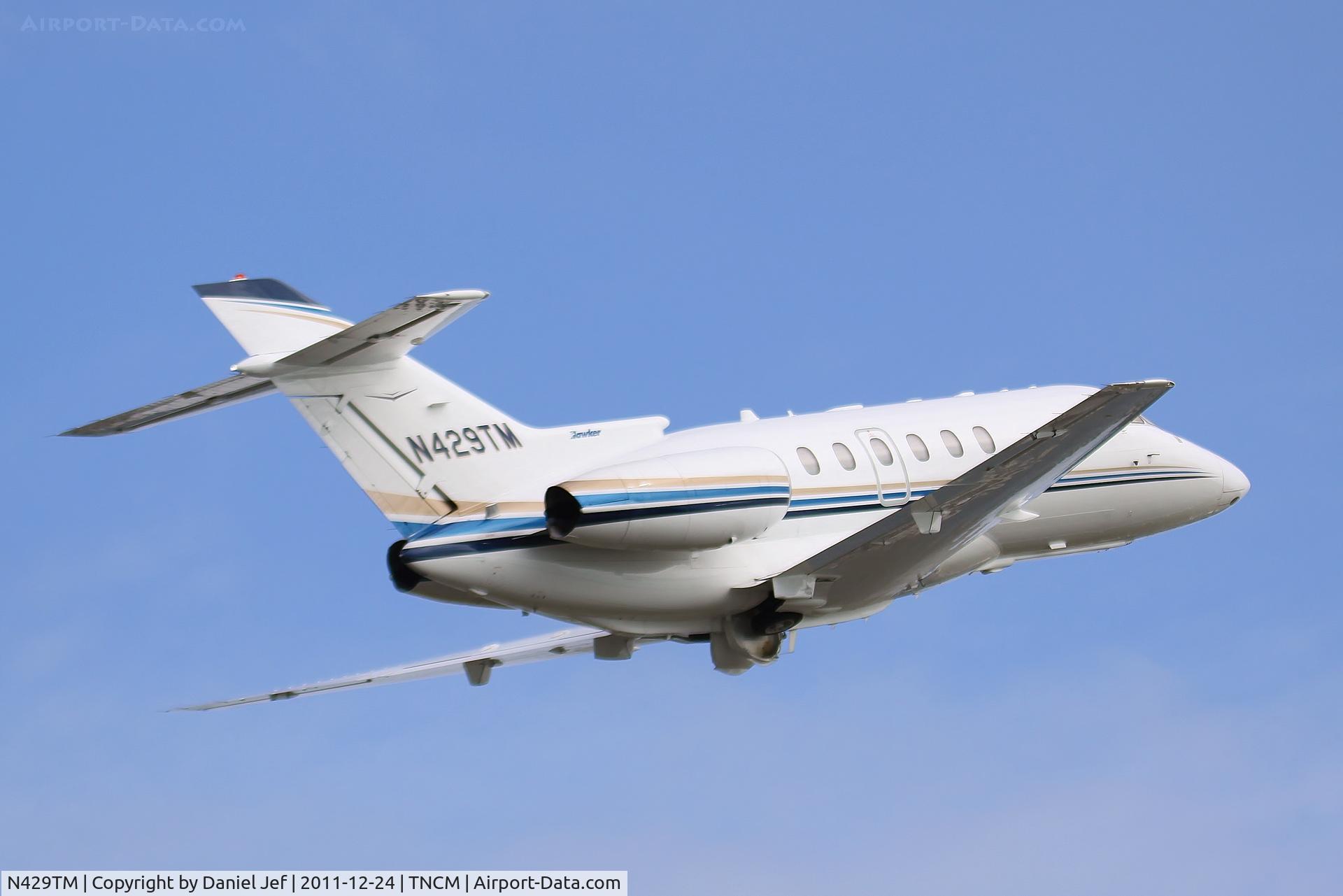 N429TM, 2006 Raytheon Hawker 800XP C/N 258767, N429TM