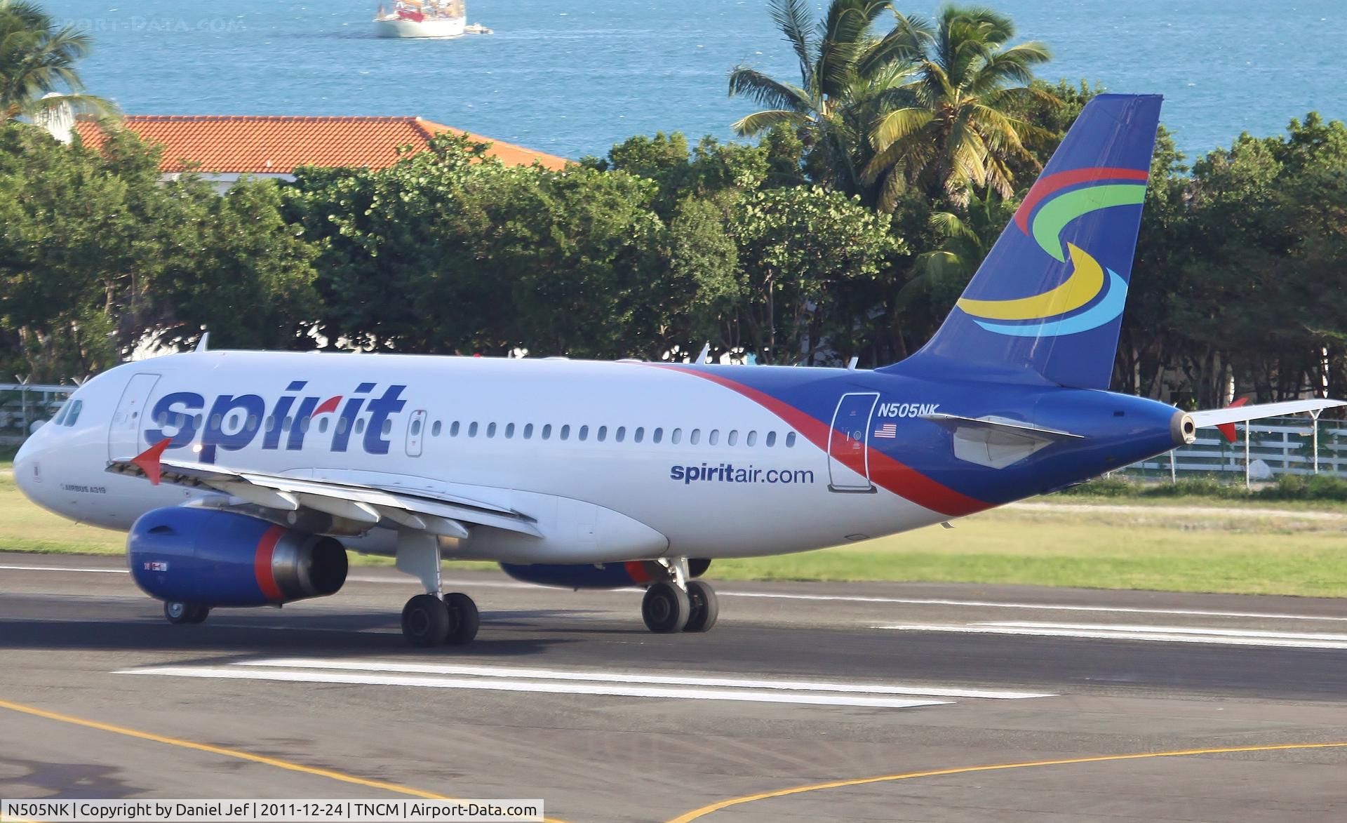 N505NK, 2005 Airbus A319-132 C/N 2485, N505NK