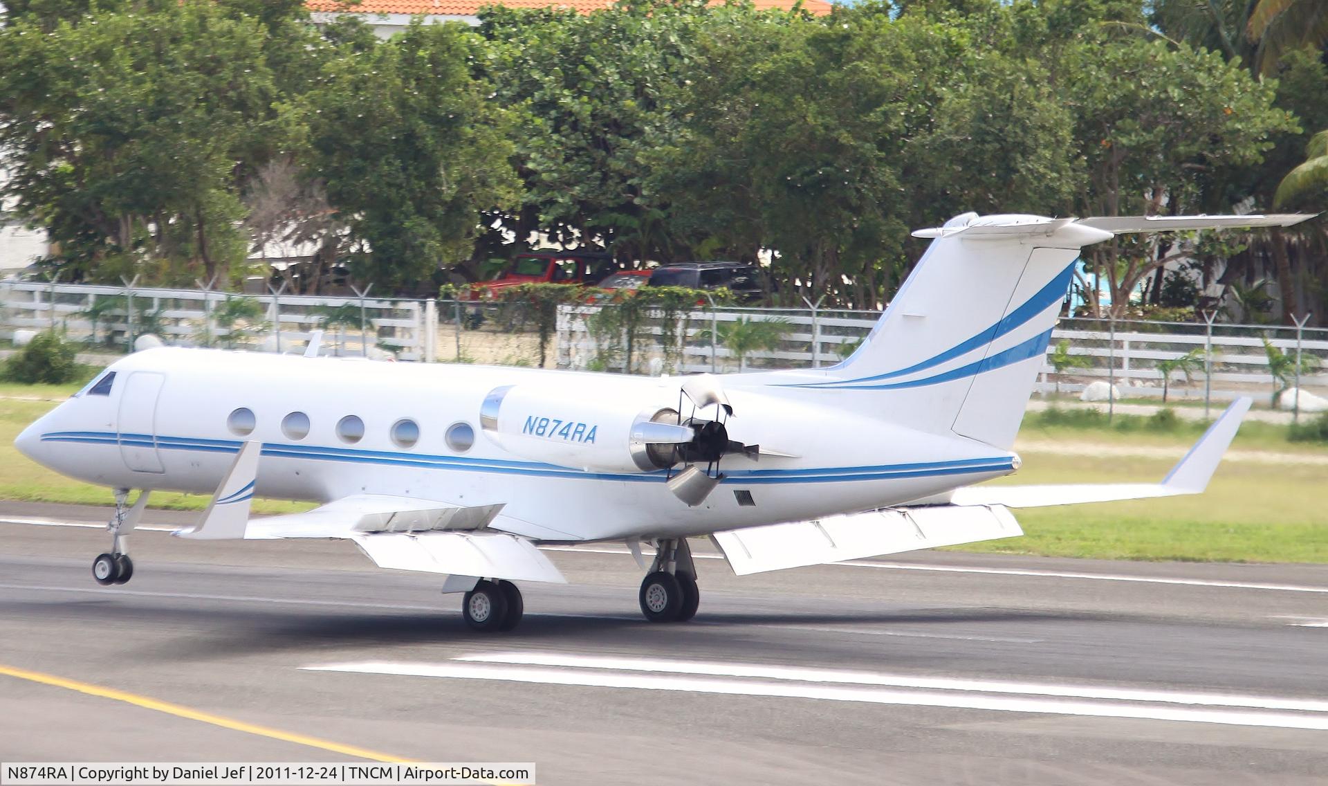 N874RA, 1982 Gulfstream American G-1159A Gulfstream III C/N 361, N874RA