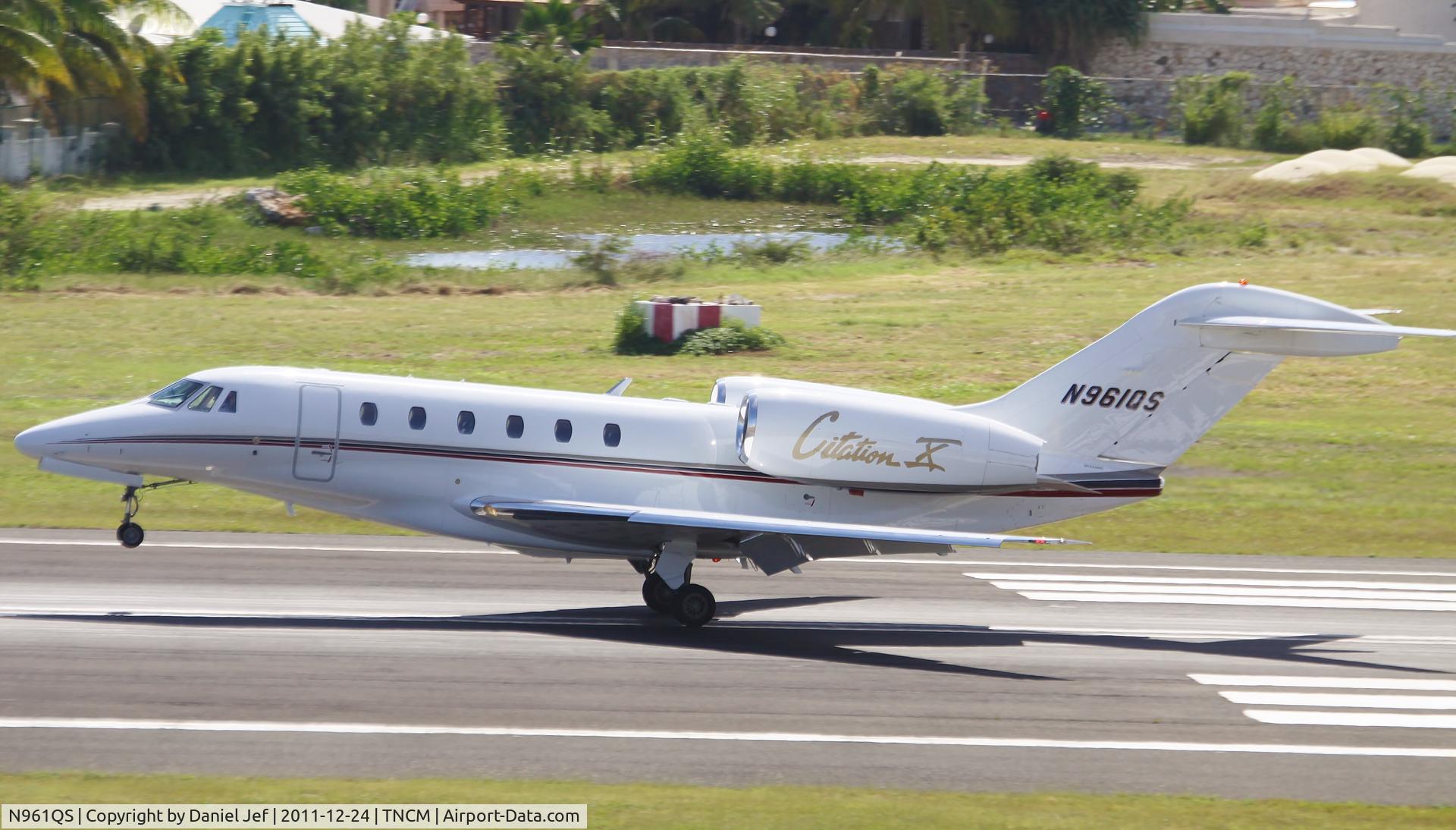 N961QS, 1998 Cessna 750 Citation X Citation X C/N 750-0061, N961QS