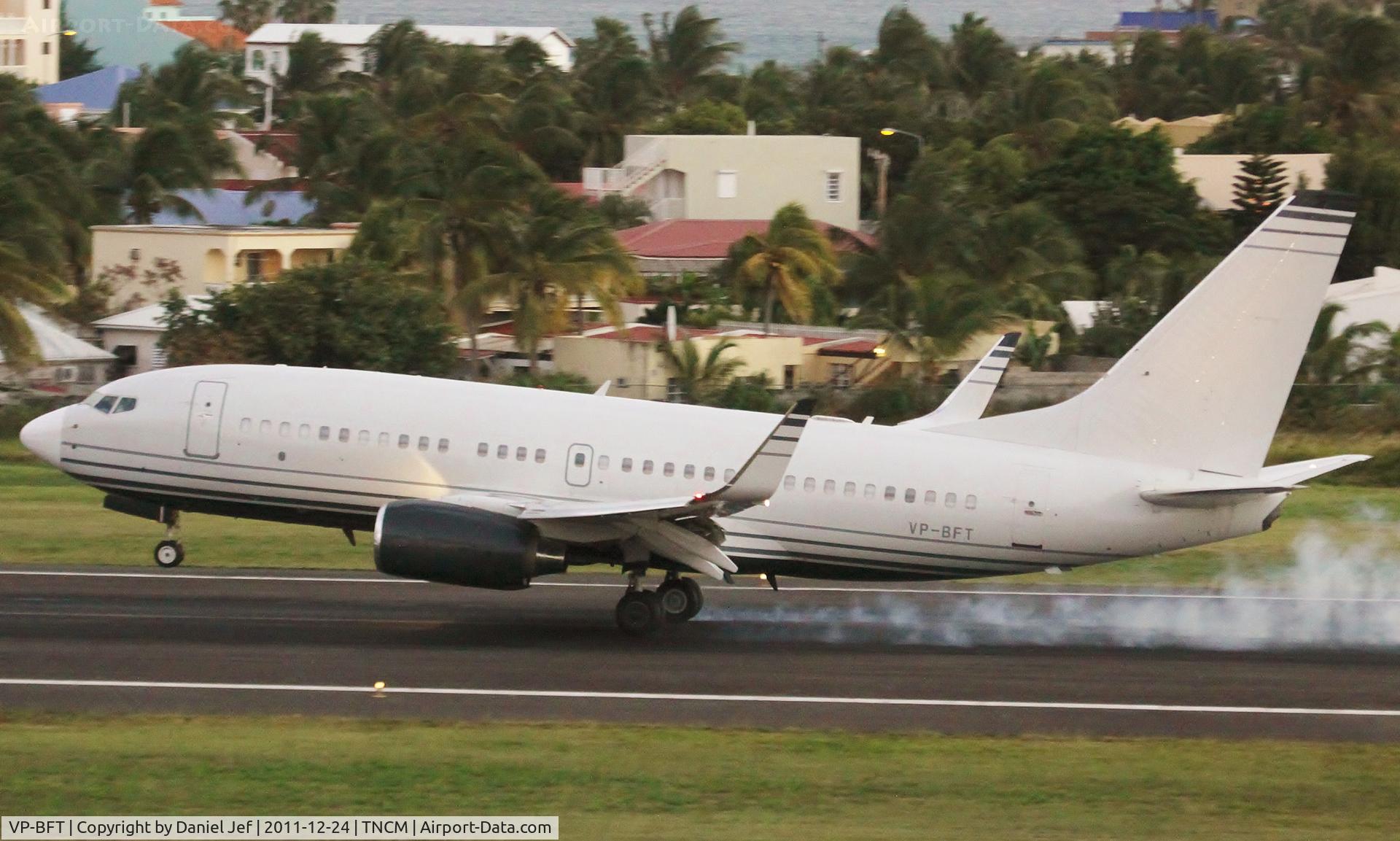 VP-BFT, 2007 Boeing 737-7JB BBJ C/N 36714/2340, VP-BFT