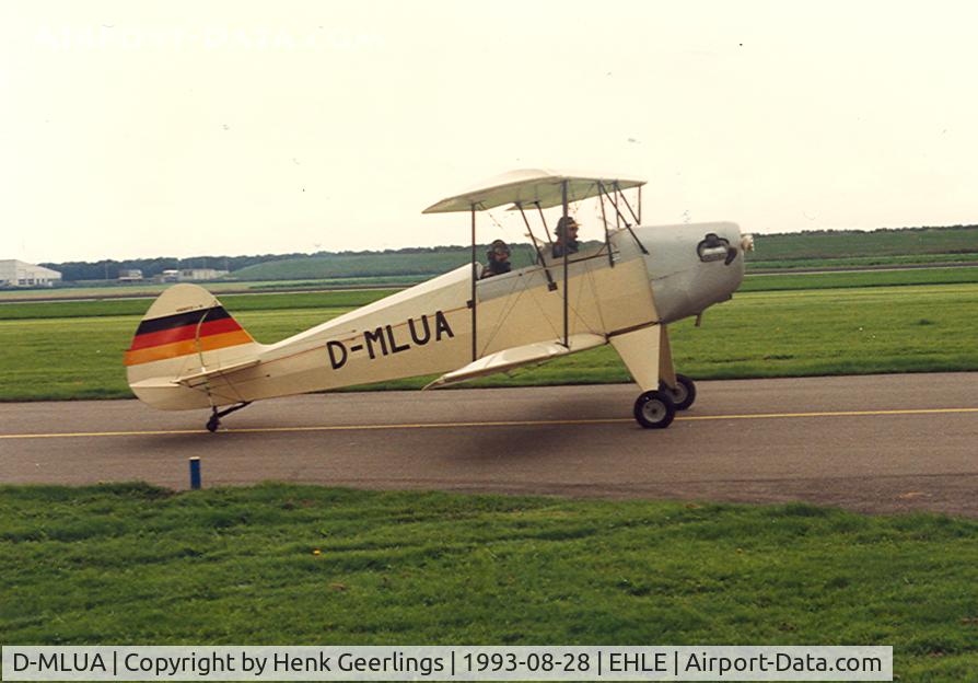 D-MLUA, Platzer Kiebitz B C/N 049, Home build biplane