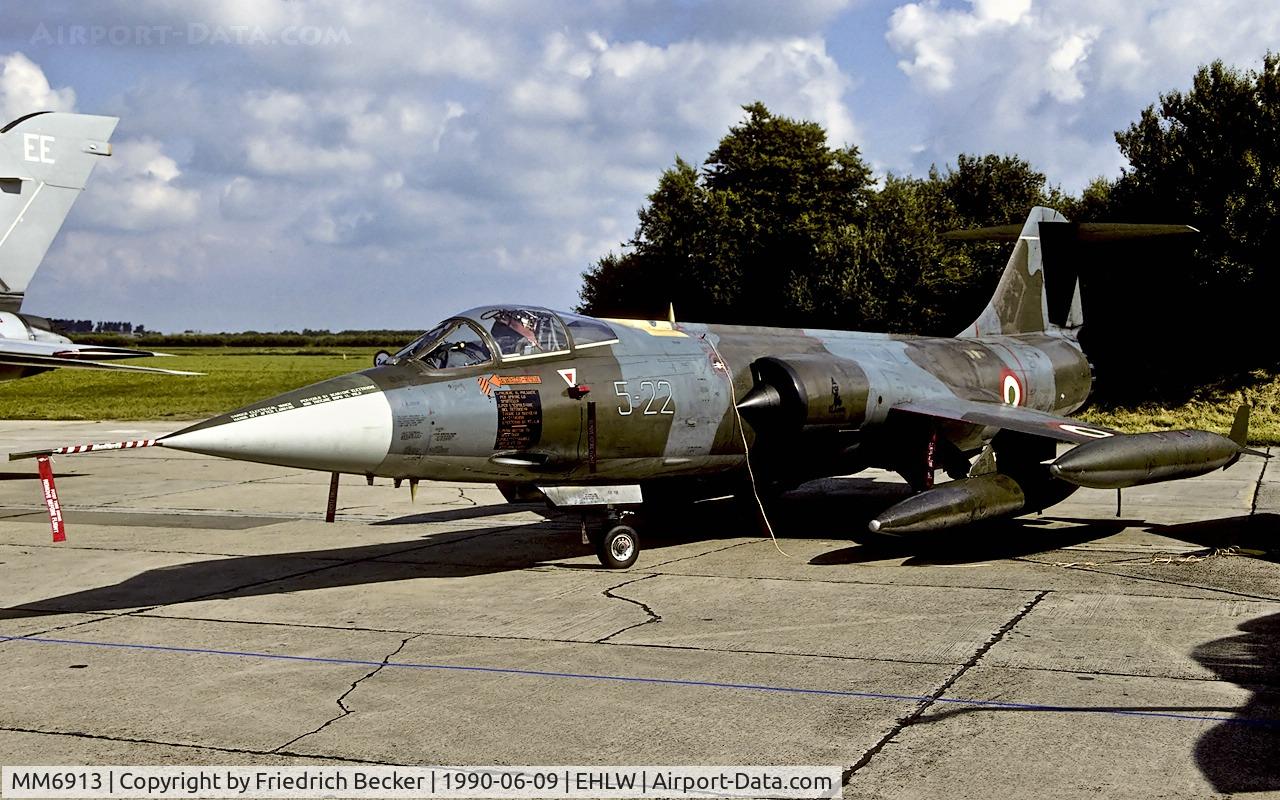 MM6913, Aeritalia F-104S Starfighter C/N 1213, static display