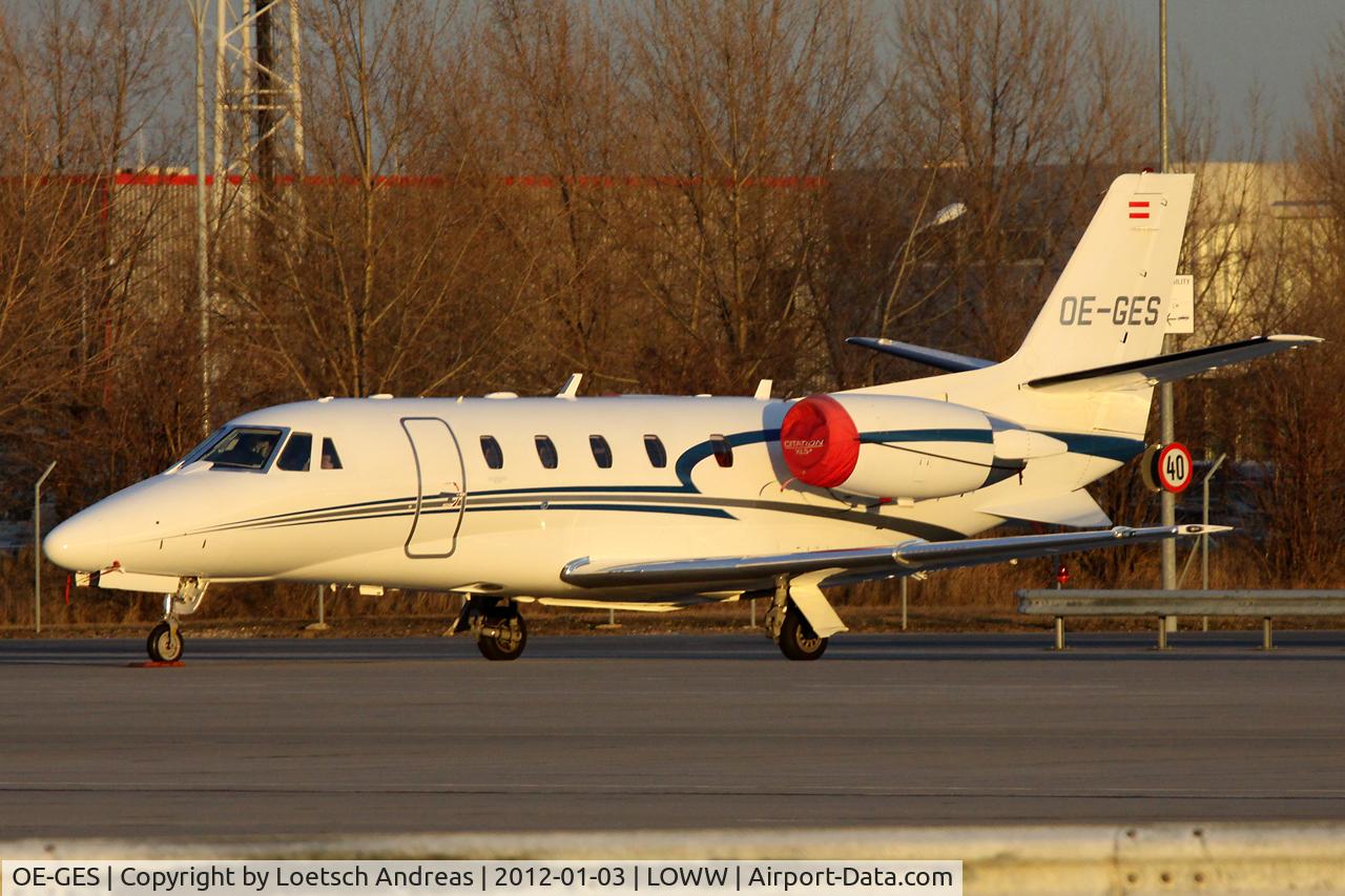OE-GES, 1982 Cessna 551  Citation II/SP C/N 551-0421, Airlink Luftverkehrs GmbH