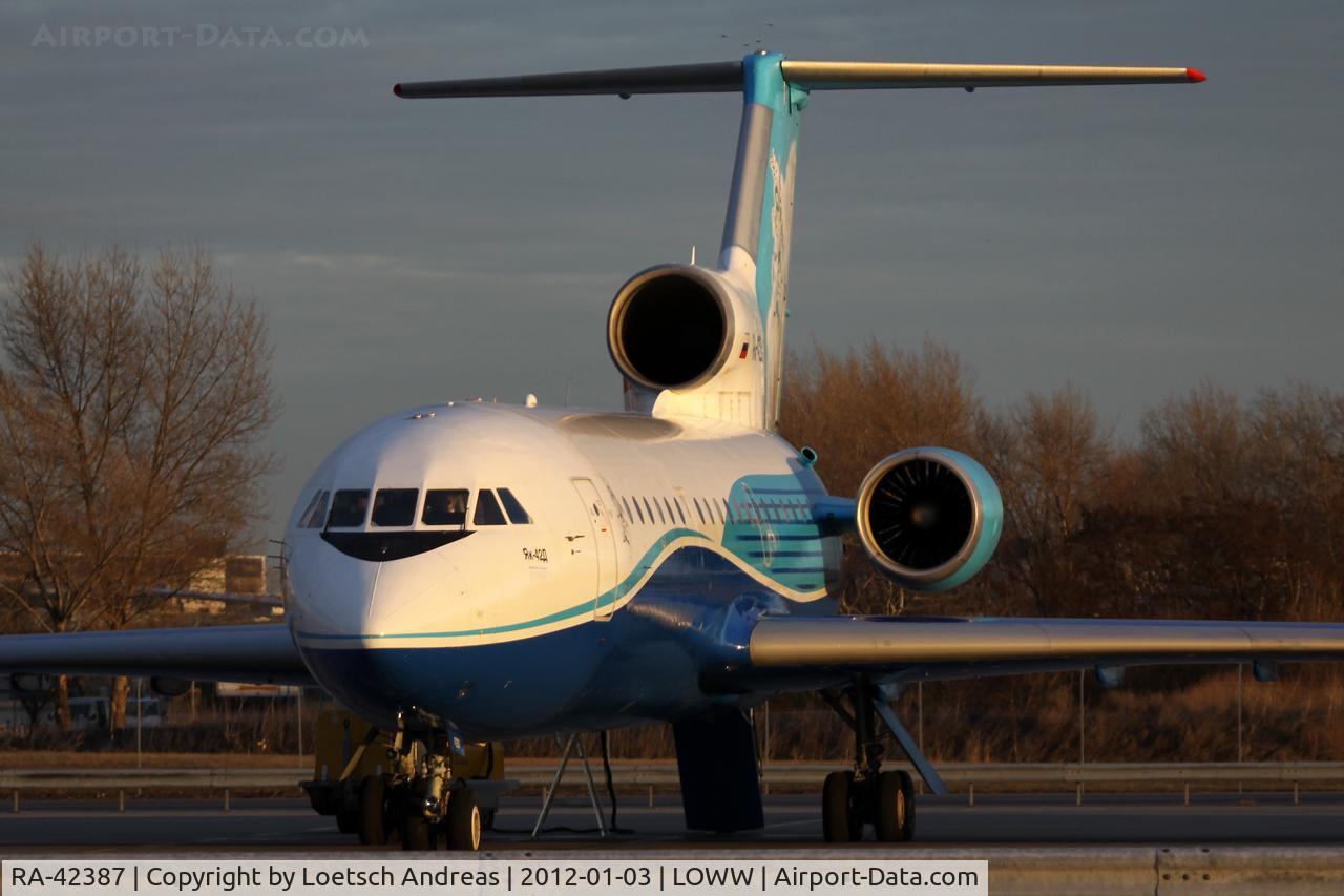 RA-42387, Yakovlev Yak-42D C/N 4520424016436, Yak Service Aircompany