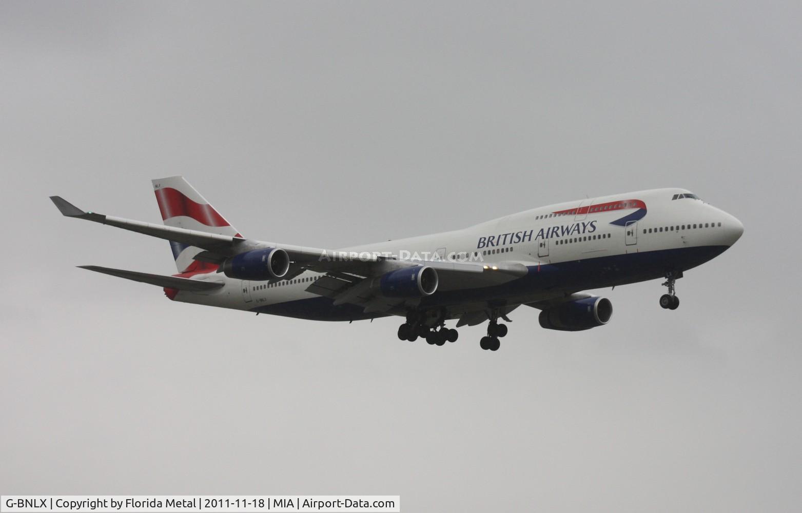 G-BNLX, 1992 Boeing 747-436 C/N 25435, British 747