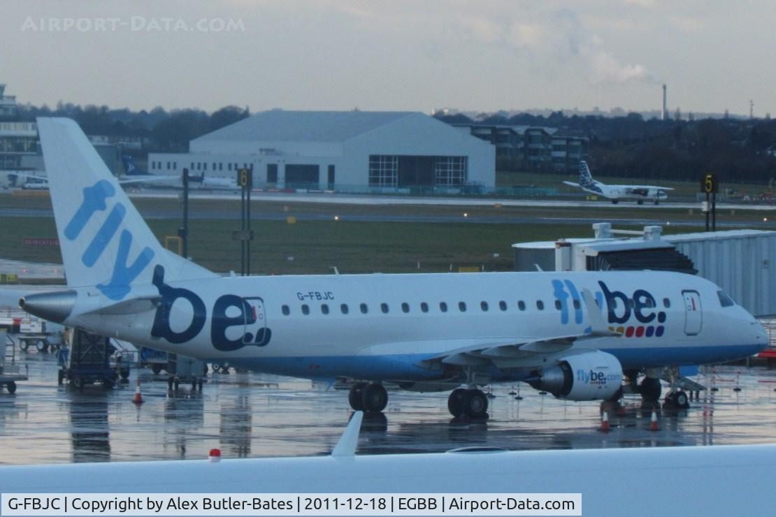 G-FBJC, 2011 Embraer 175STD (ERJ-170-200) C/N 17000328, Parked after arriving from Dusseldorf