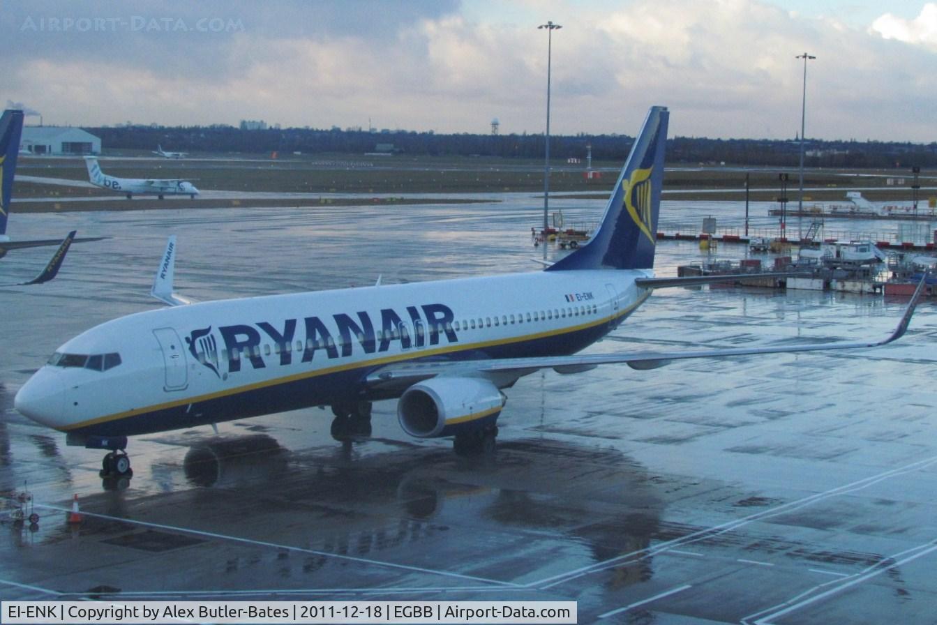 EI-ENK, 2010 Boeing 737-8AS C/N 40303, Parked on stand