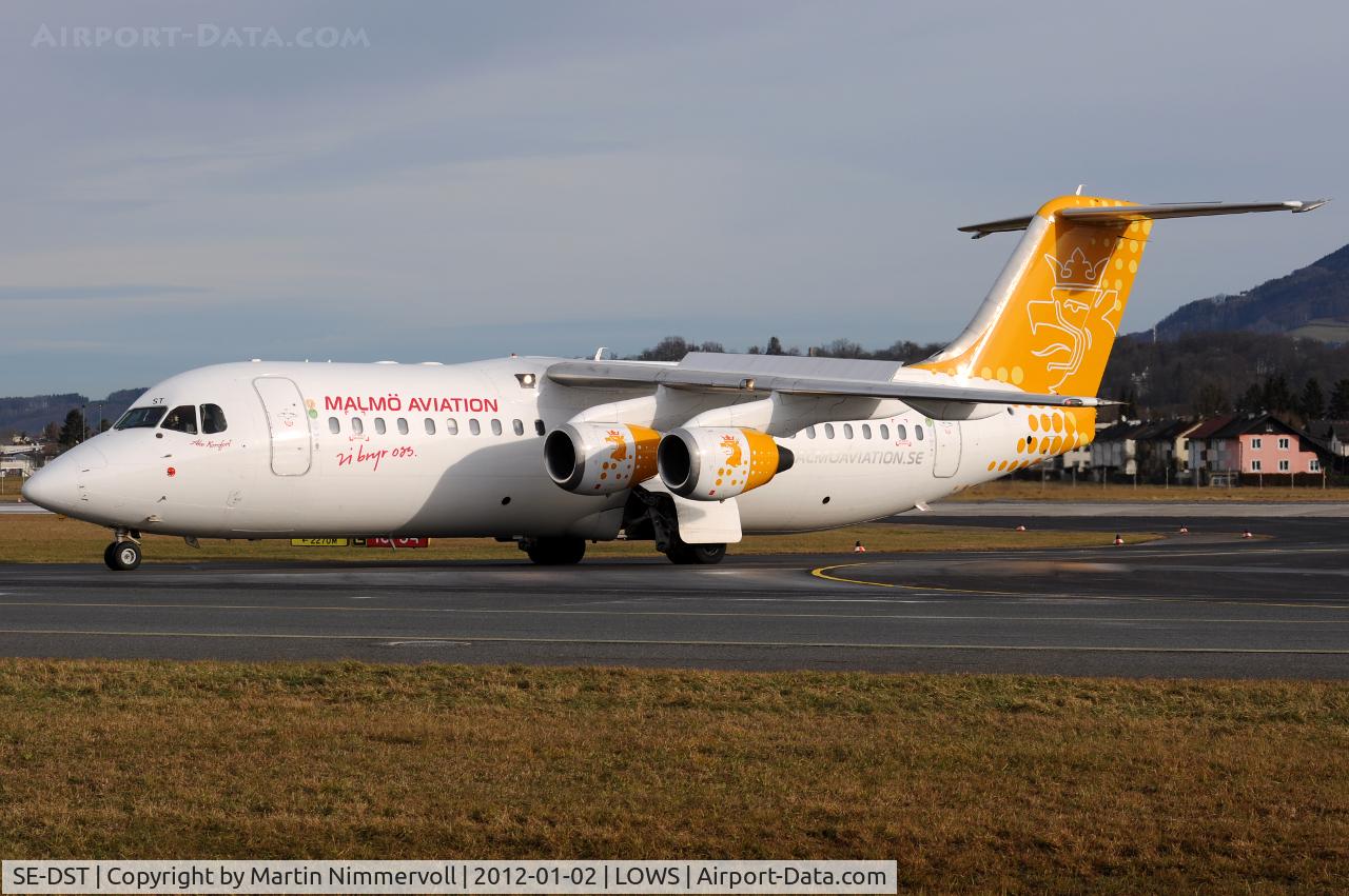 SE-DST, 1994 British Aerospace Avro 146-RJ100 C/N E3247, Malmö Aviation