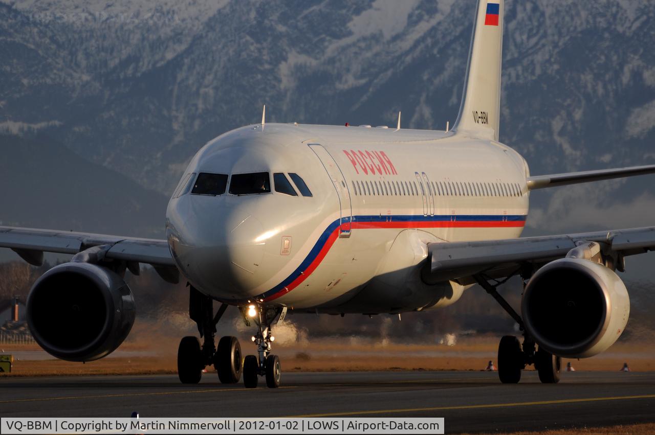 VQ-BBM, 2001 Airbus A320-214 C/N 1578, Rossiya