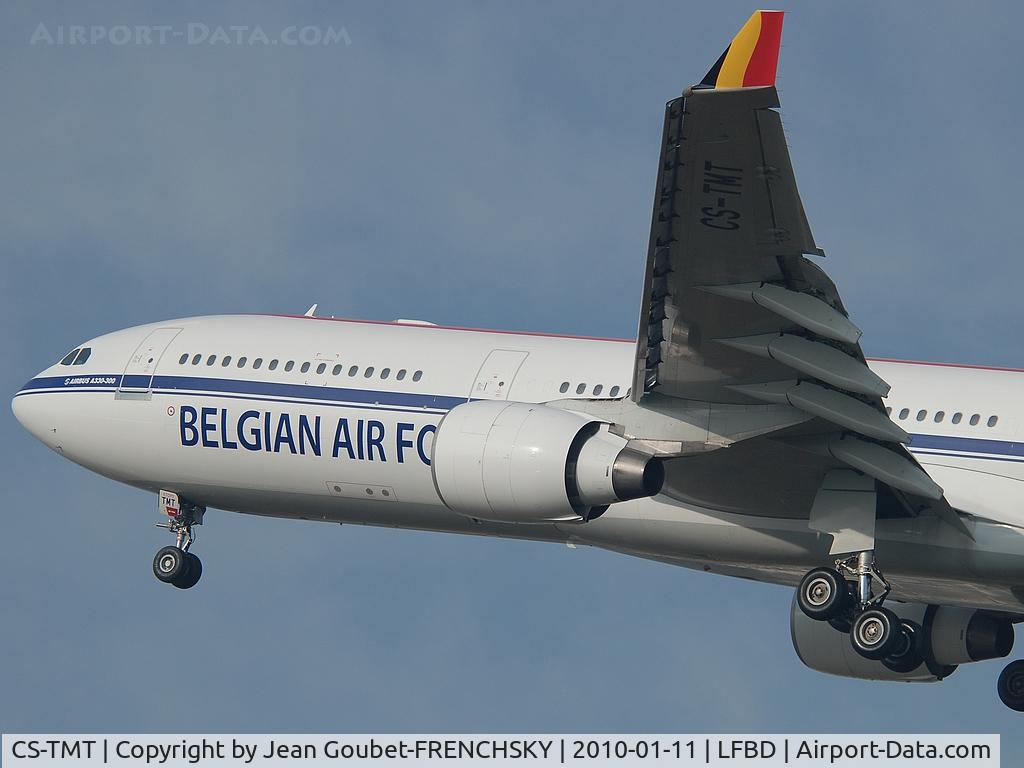CS-TMT, 2009 Airbus A330-223 C/N 441, BELGIAN AIR FORCE landing 23