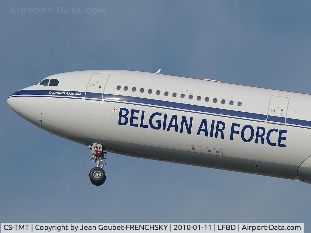 CS-TMT, 2009 Airbus A330-223 C/N 441, BELGIAN AIR FORCE