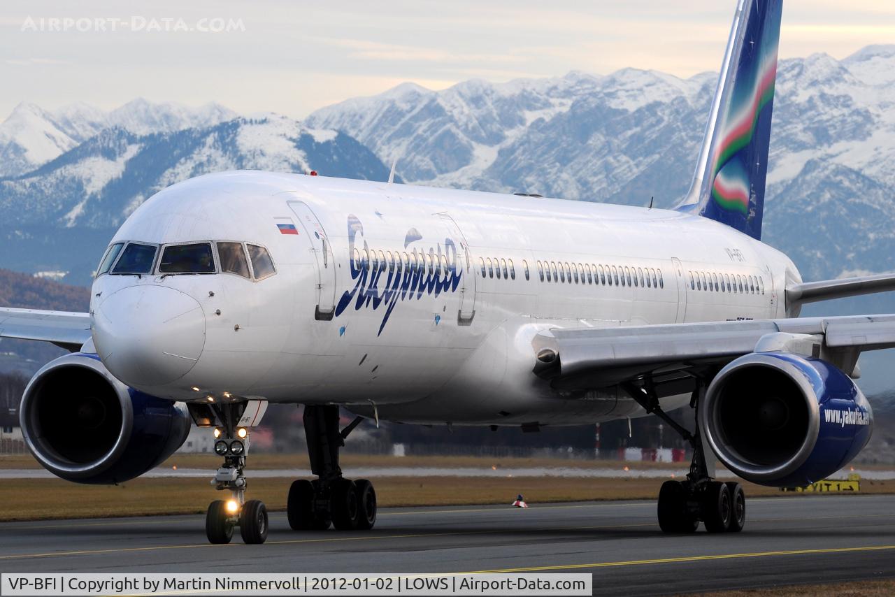 VP-BFI, 1990 Boeing 757-27B/ER C/N 24838, Yakutia