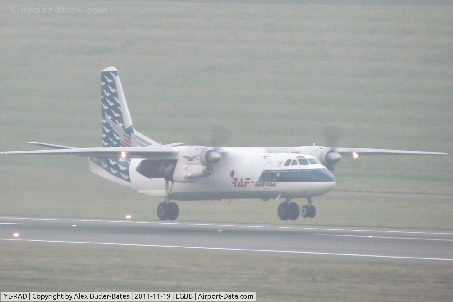 YL-RAD, 1985 Antonov An-26B C/N 47313909, A very slow climbout...