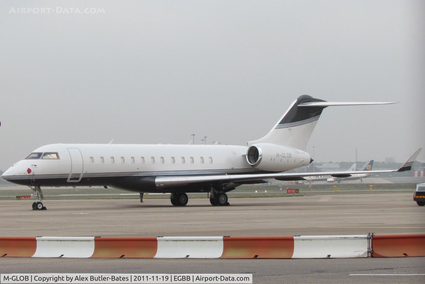 M-GLOB, 2010 Bombardier BD-700-1A10 Global Express C/N 9018, Diversion from Stansted