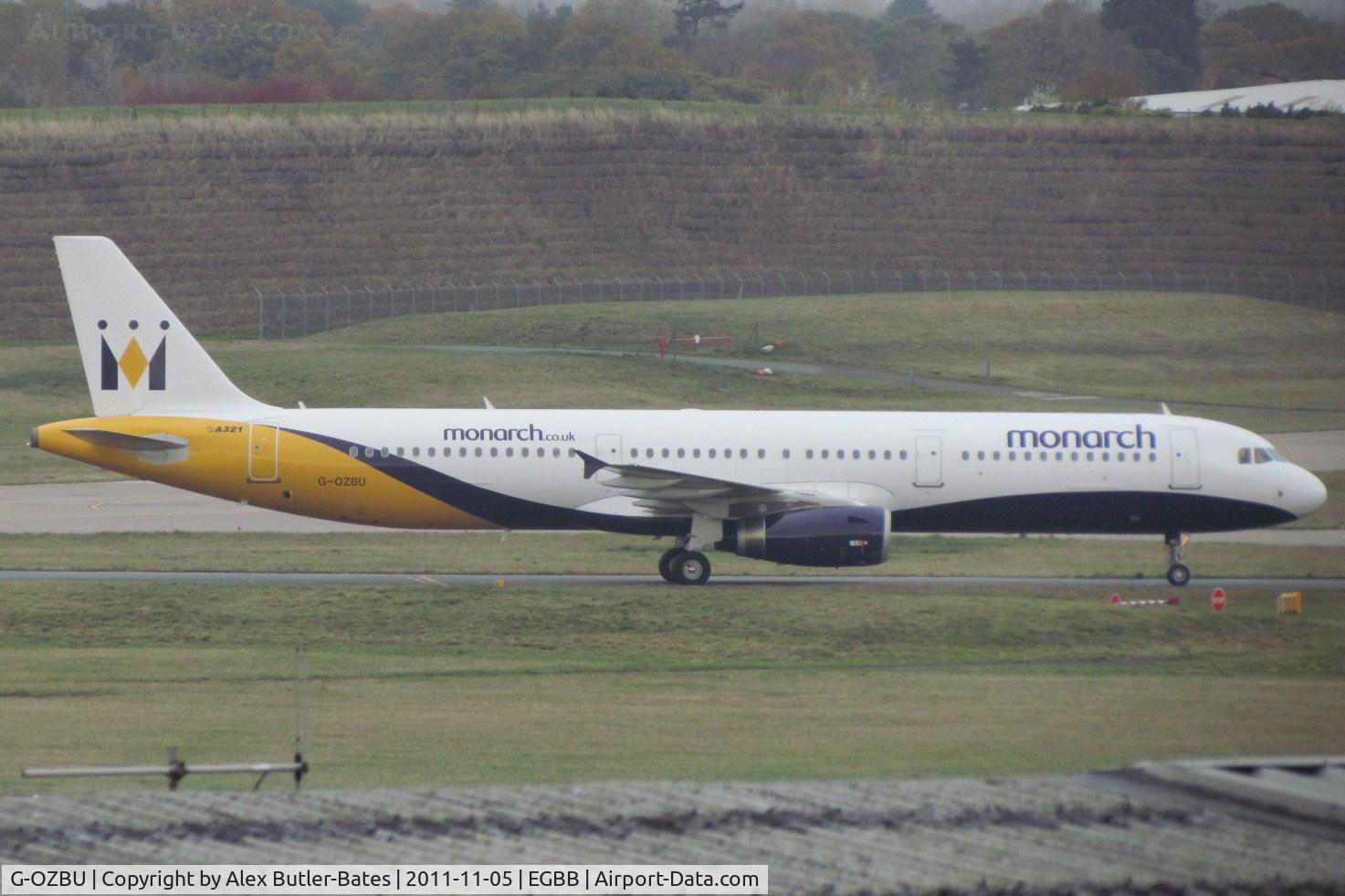 G-OZBU, 2008 Airbus A321-231 C/N 3575, Taxiing in