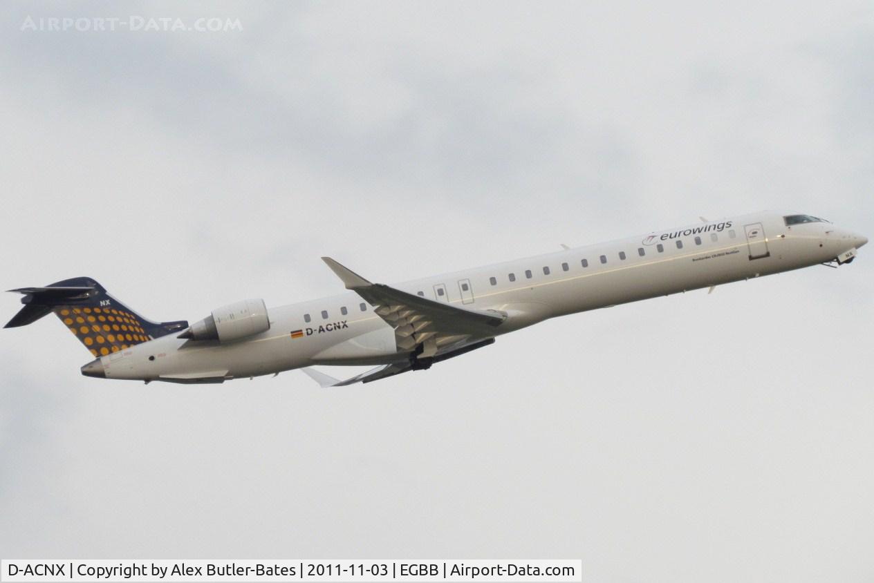D-ACNX, 2011 Bombardier CRJ-900 NG (CL-600-2D24) C/N 15270, Climbing out