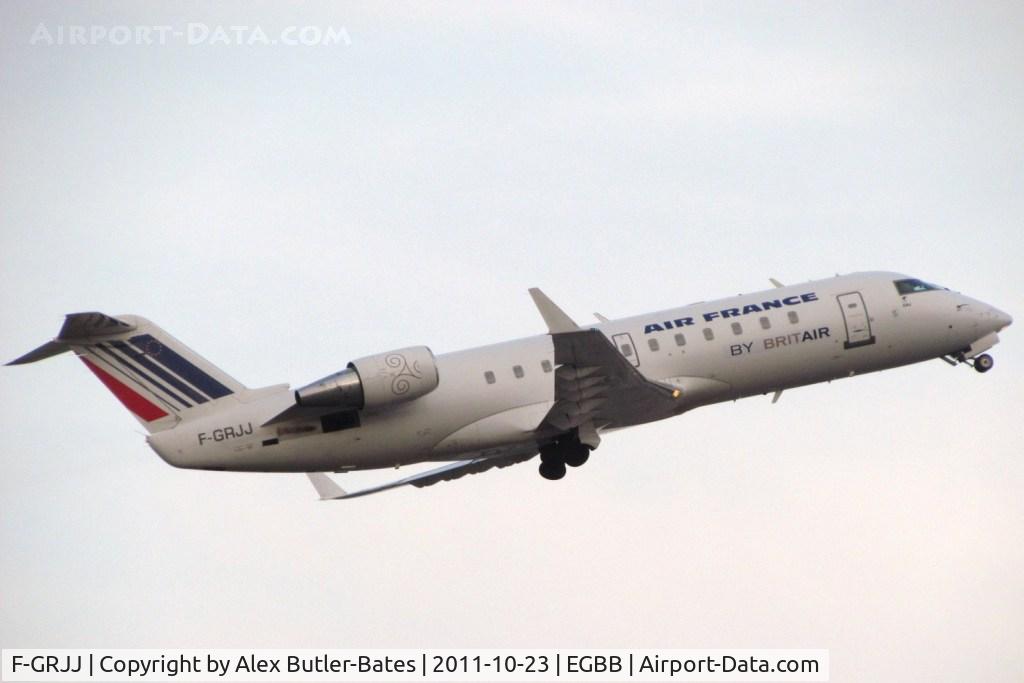 F-GRJJ, 1997 Canadair CRJ-100ER (CL-600-2B19) C/N 7190, Climbing out