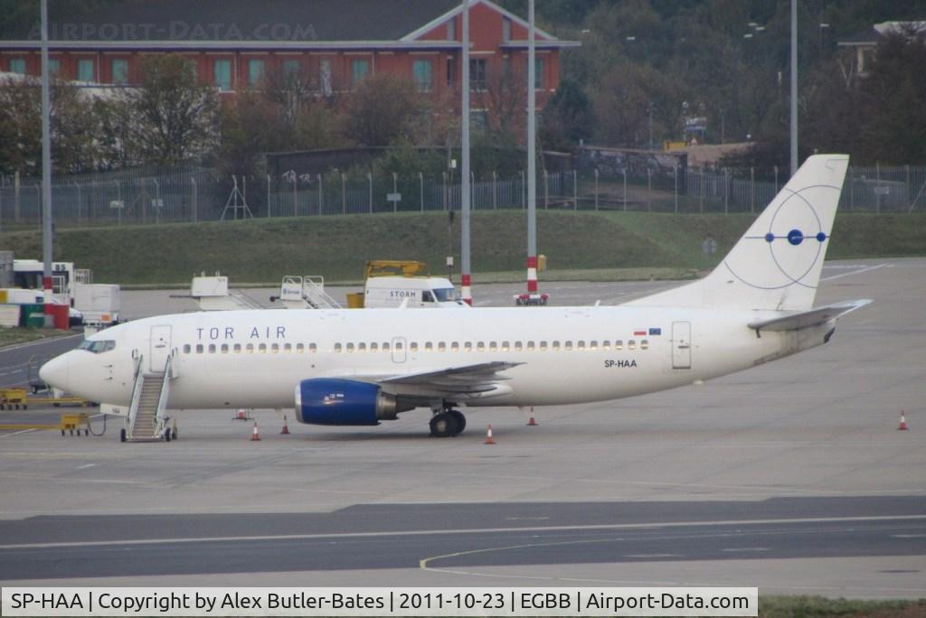 SP-HAA, 1990 Boeing 737-322 C/N 24664, Parked on stand