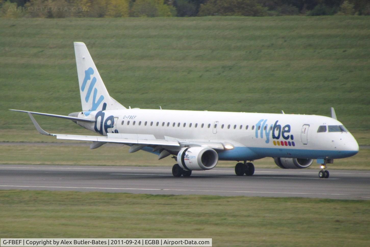 G-FBEF, 2007 Embraer 195LR (ERJ-190-200LR) C/N 19000104, Braking