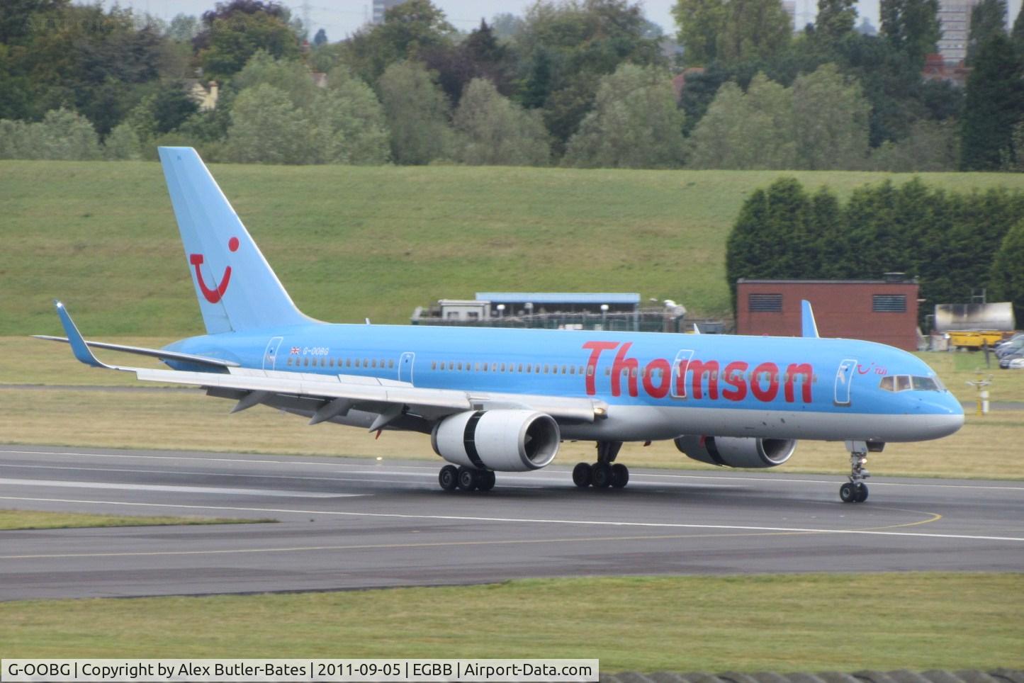 G-OOBG, 1999 Boeing 757-236 C/N 29942, Slowing down