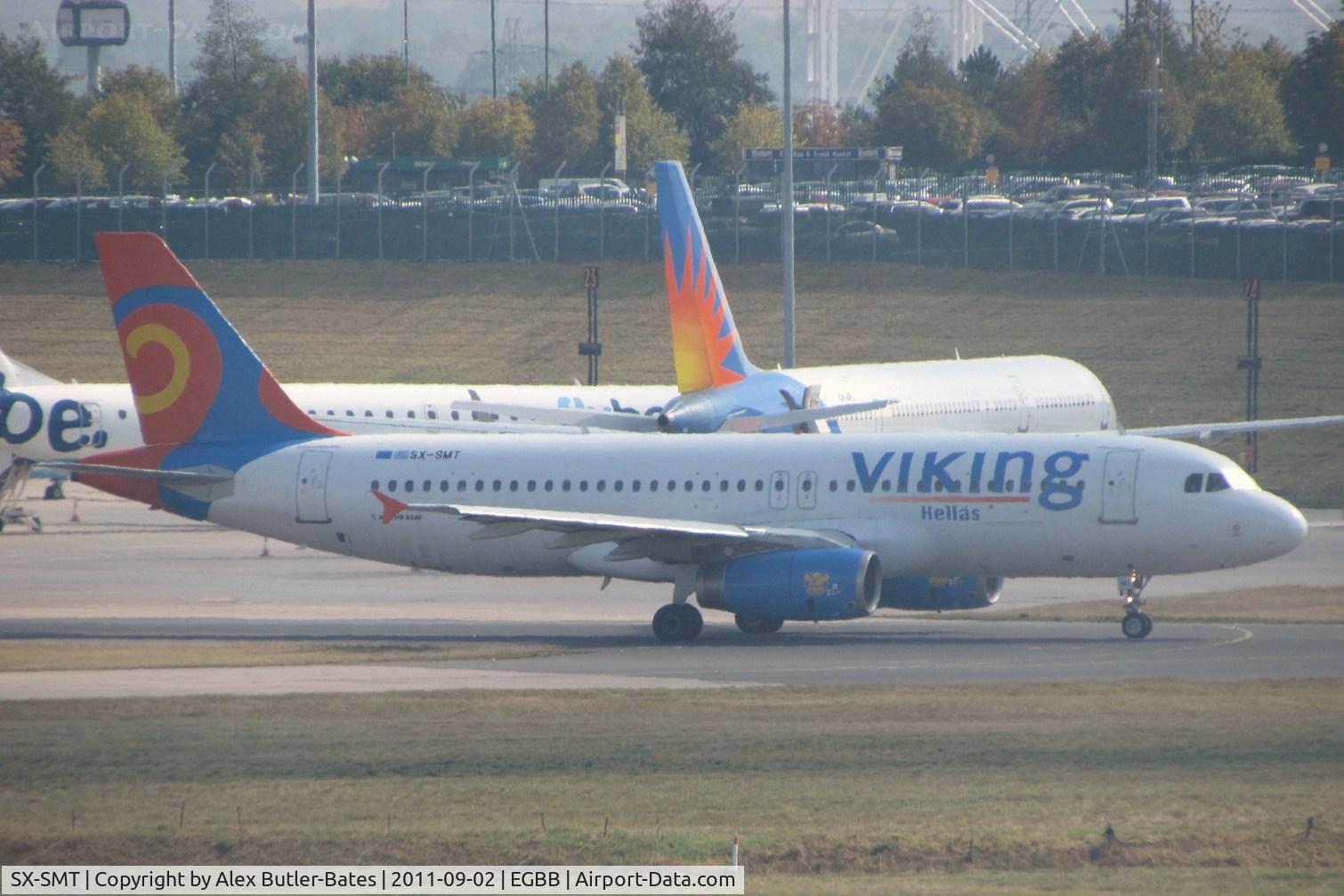 SX-SMT, 1993 Airbus A320-231 C/N 393, Taxiing for departure