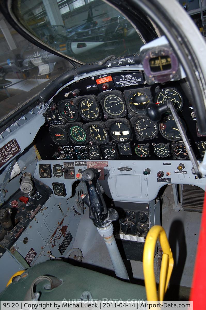 95 20, 1958 Lockheed T-33A Shooting Star C/N 580-1653, Museum für Luftfahrt und Technik, Wernigerode, Germany