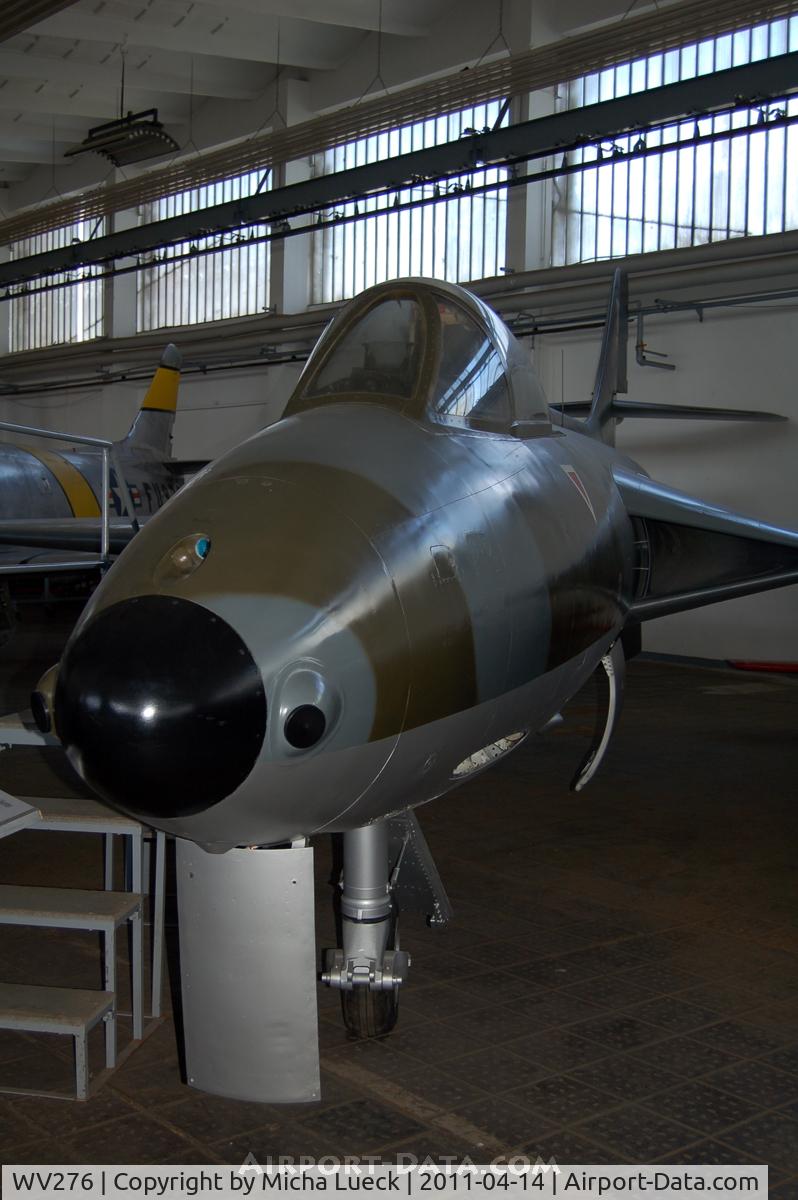 WV276, 1955 Hawker Hunter F.4 C/N 41H/670782, Museum für Luftfahrt und Technik, Wernigerode, Germany