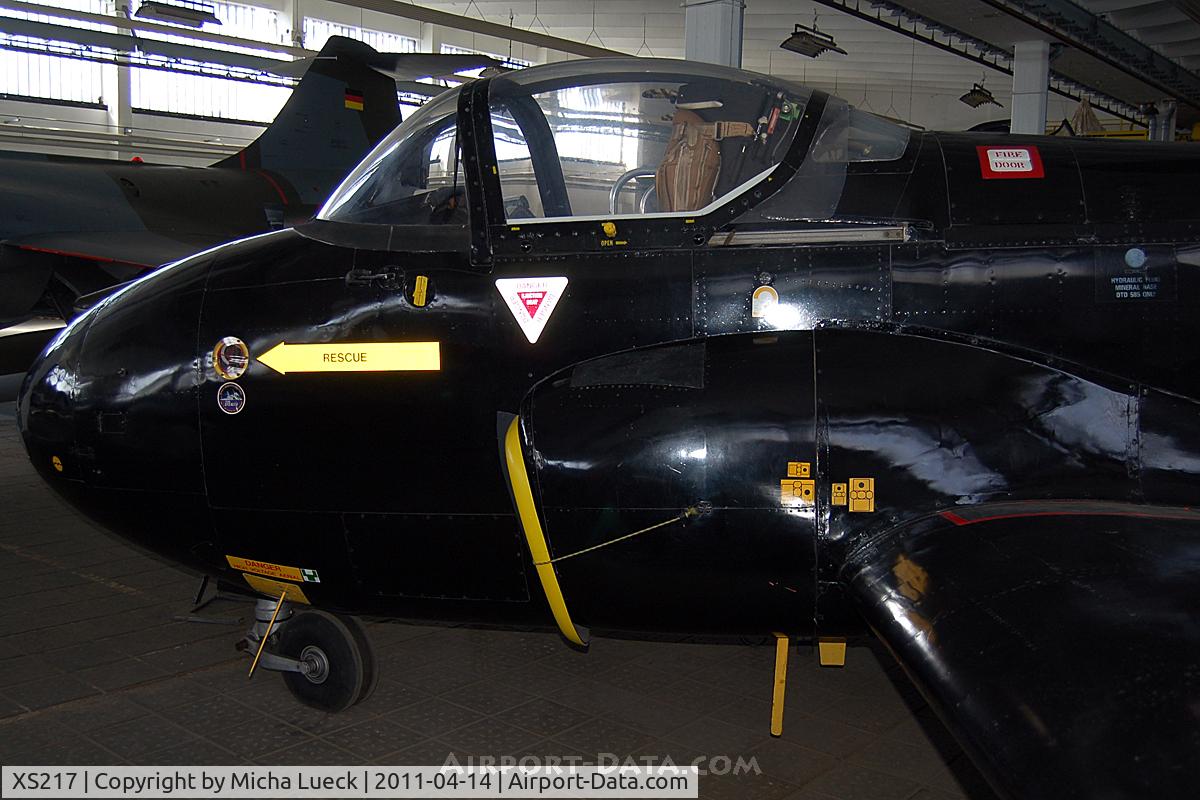XS217, 1964 BAC P-84 Jet Provost T.4 C/N PAC/W/23894, Museum für Luftfahrt und Technik, Wernigerode, Germany