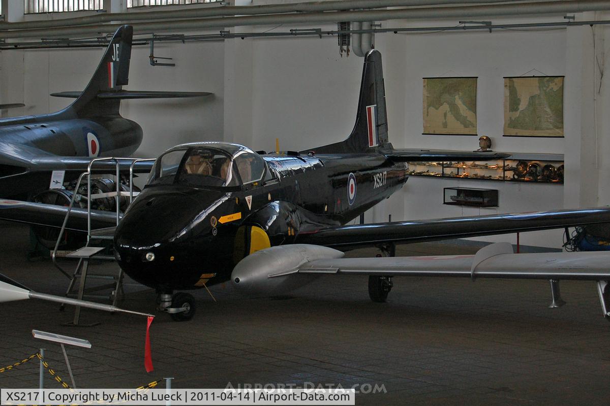 XS217, 1964 BAC P-84 Jet Provost T.4 C/N PAC/W/23894, Museum für Luftfahrt und Technik, Wernigerode, Germany