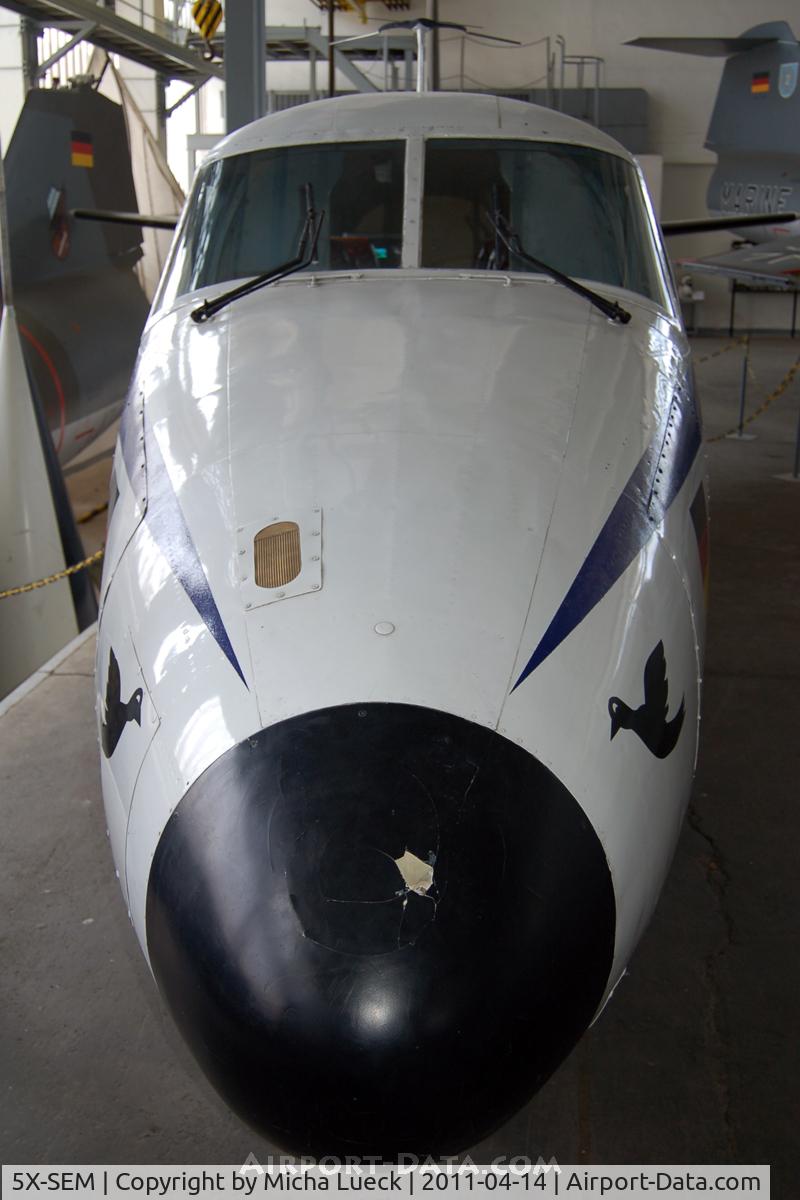 5X-SEM, 1963 Beech Queen Air 80 C/N LD-102, Museum für Luftfahrt und Technik, Wernigerode, Germany