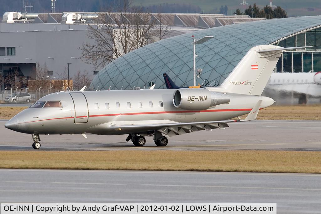 OE-INN, 2008 Bombardier Challenger 605 (CL-600-2B16) C/N 5743, Vistajet CL605