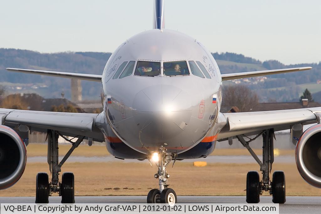 VQ-BEA, 2009 Airbus A321-211 C/N 4058, Aeroflot A321