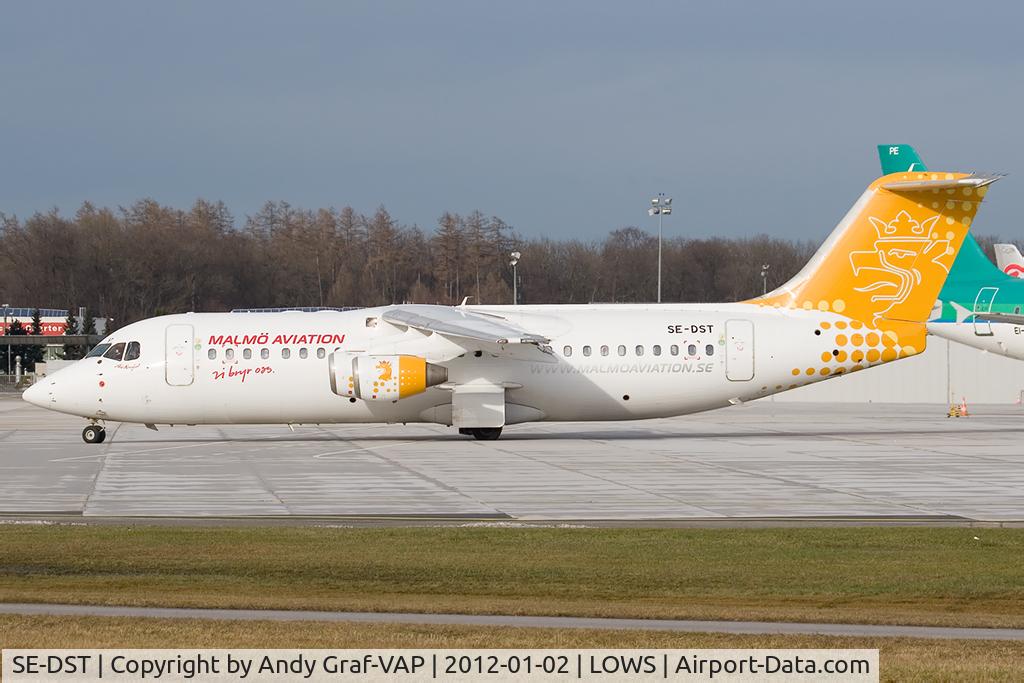SE-DST, 1994 British Aerospace Avro 146-RJ100 C/N E3247, Malmo Aviation Bae146