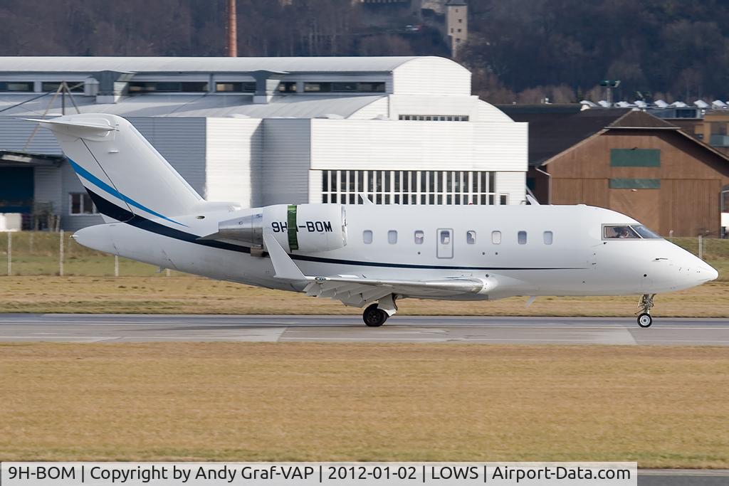 9H-BOM, 2009 Bombardier Challenger 605 (CL-600-2B16) C/N 5785, CL605