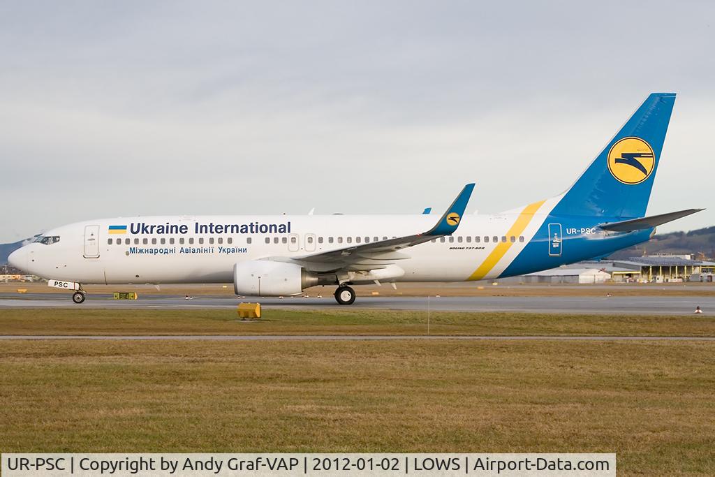 UR-PSC, 2010 Boeing 737-8HX C/N 29662, Ukraine International 737-800