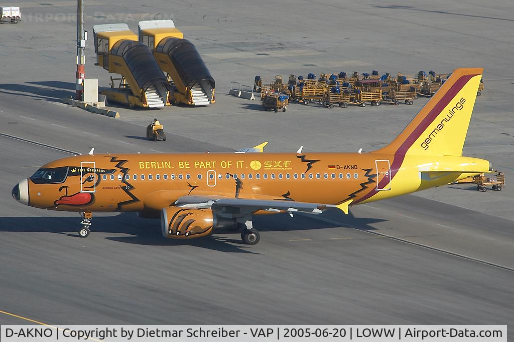 D-AKNO, 1999 Airbus A319-112 C/N 1147, Germanwings Airbus 319