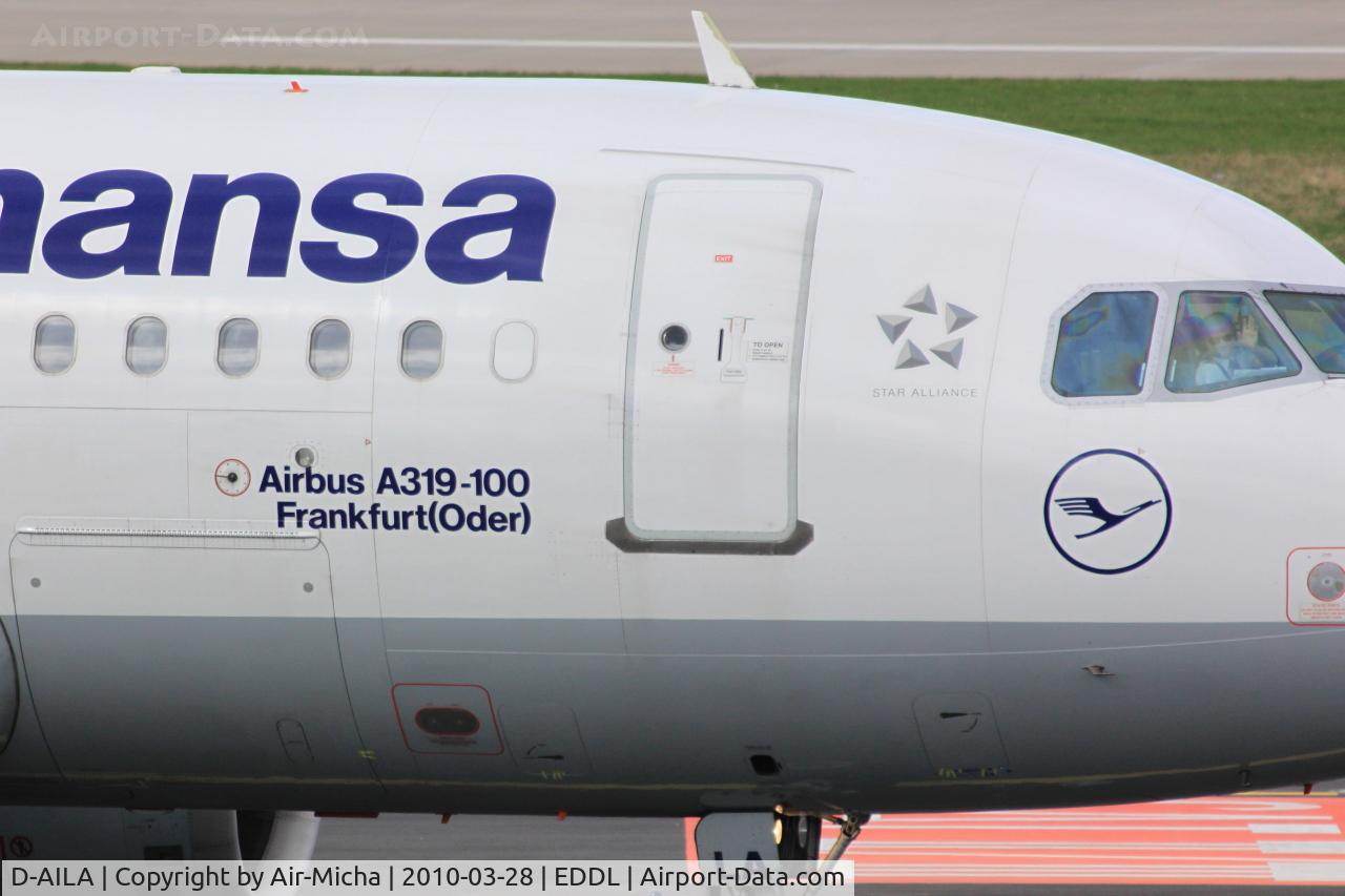 D-AILA, 1996 Airbus A319-114 C/N 609, Nice Pilot