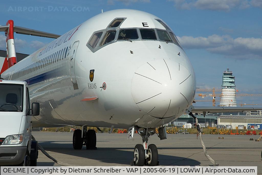 OE-LME, 1993 McDonnell Douglas MD-83 (DC-9-83) C/N 53377, Austrian Airlines MD80