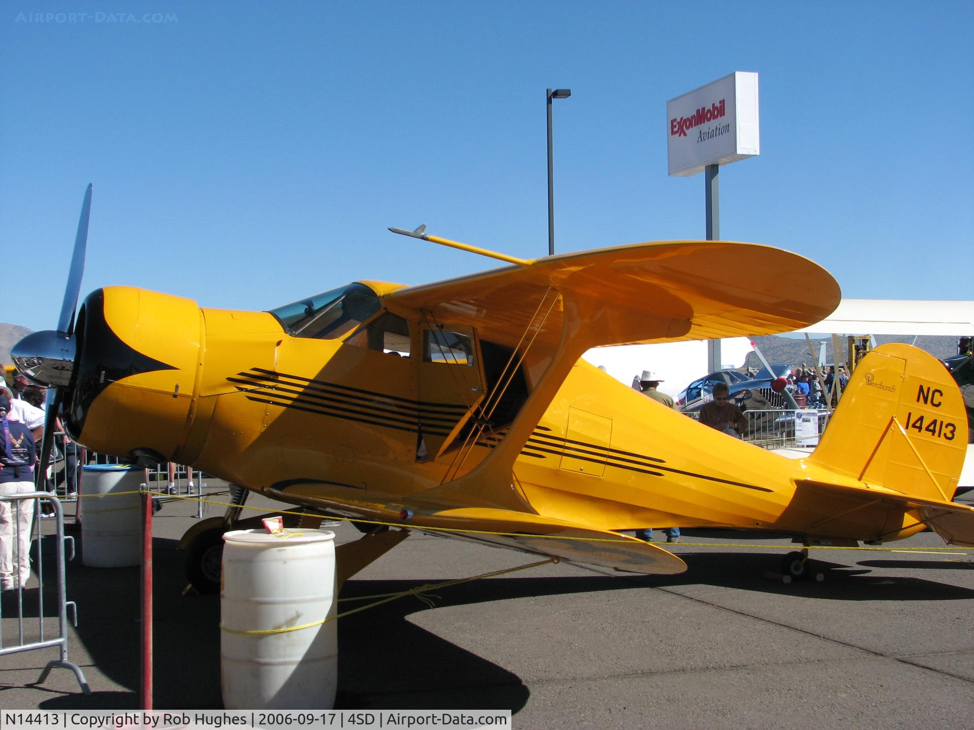 N14413, 1935 Beech B17R Staggerwing C/N 38, 1935 Beechcraft B17R