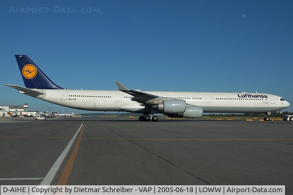 D-AIHE, 2003 Airbus A340-642 C/N 540, Lufthansa Airbus 340-600