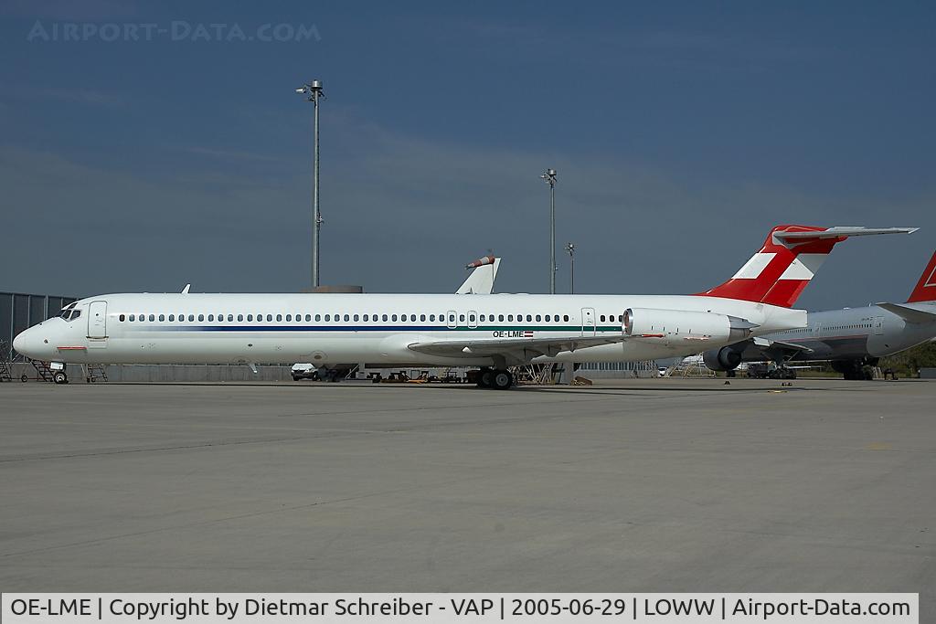 OE-LME, 1993 McDonnell Douglas MD-83 (DC-9-83) C/N 53377, ex Austrian Airlines MD83