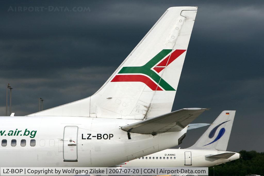 LZ-BOP, 1993 Boeing 737-522 C/N 26704, Tails