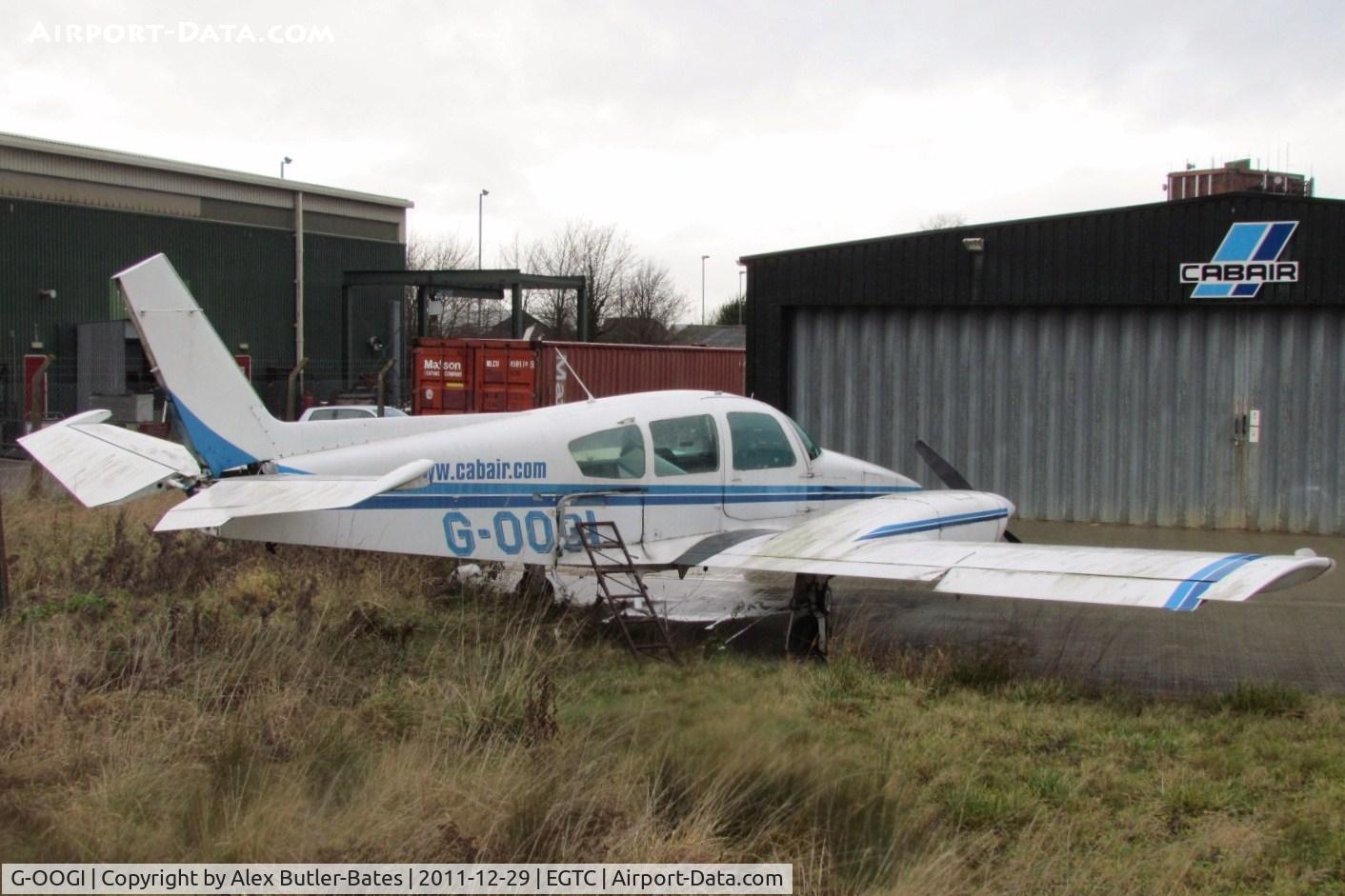 G-OOGI, 1978 Gulfstream American GA-7 Cougar C/N GA7-0077, Stored